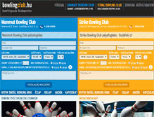 Tablet Screenshot of bowlingclub.hu
